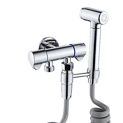 Bidet spray toilette double poignée pour nettoyer les WC sales sans frotter
