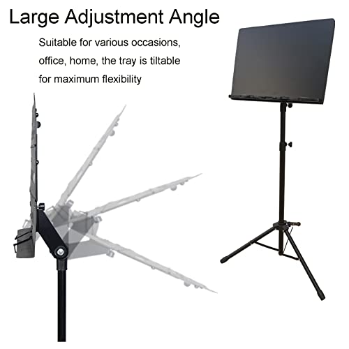 Pupitre pliable avec angle réglable et pieds antidérapants pour partitions - 2