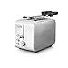 De'Longhi CTX2203.W Tostapane con Pinze, Controllo Progressivo del Grado di Tostatura, 3 funzioni, Cassetto Raccoglibriciole, Piedini Antiscivolo, Potenza 550 Watt, Plastica, BIANCO immagine