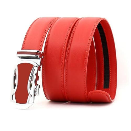 Luxury Genuine Leather Belts for Men Metal Automatic Buckle Casual Business3