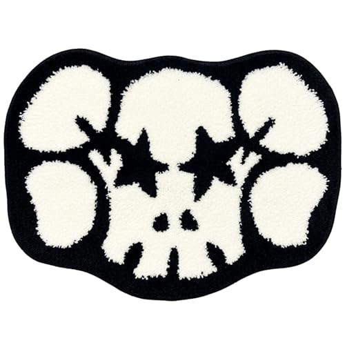 AAPIS Ka-WS Graphic Rug – (28"x20") Street Inspired Aesthetic Abstract Rug for Gaming Setup, Dorm & Bedroom – Soft Fluffy Non Slip Cozy Room Decor - Machine Washable Gamer Mat for Boys Cool Stuff