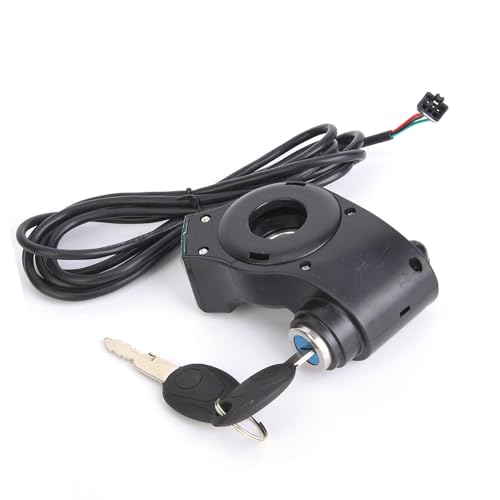 Alomejor Digitale Batteriespannungsanzeige Daumen-Gasgriff Schalter mit Tastensperre f¨¹r Motorroller Elektrofahrrad Leistungssteuerungssystem Kompatibel mit E-Bike Scooter Sicherheitsschalter