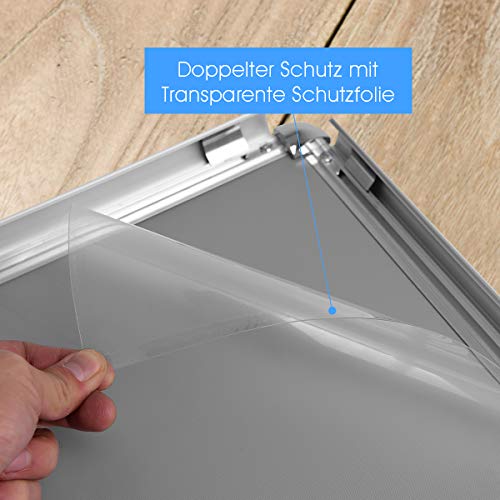 Infoständer Dreamade Präsentationsständer aus Metall für Plakate