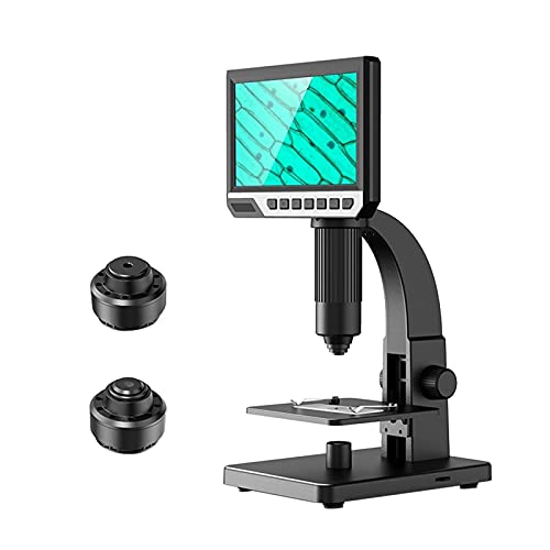 SHAOHUASC Microscope OOTDTY 7 Inch IPS High Definition Screen 2000x Digital Microscope Camera Industrial Multipurpose Camera Watch Repair Tool