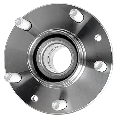 Image of Detroit Axle - Pair Wheel Bearing and Hubs Assembly for Mazda 929 1992-1995, MPV 1989-1998 w /ABS