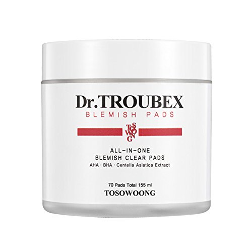 [TOSOWOONG] Dr. Troubex Blemish Pads 155ml 70 Pads/Home Peeling Pimple Pad