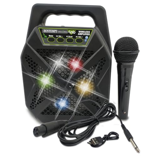 SonicSync Bontempi amplificateur sans fil avec micro pour vos soirées