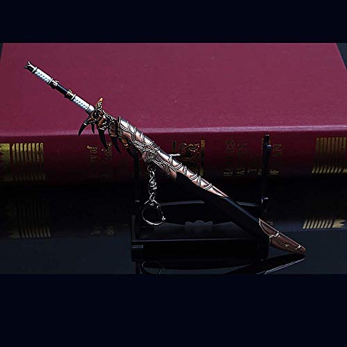 Monster Hunter World Iceborne Metal Monster Rathalos Sword Weapon Model Action Figure Arts Toys Collection Gift Party Supplies Present Kids (Bronze) #TOP3