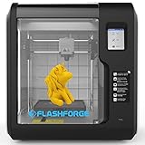 FlashForge Adventurer 3C 3D Printer with Detachable Integrated Nozzle, Flexible Heating Platform,...