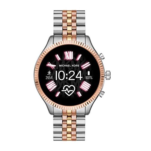 Michael Kors MKT5080 Smartwatch, En Storlek, Silver, Guld