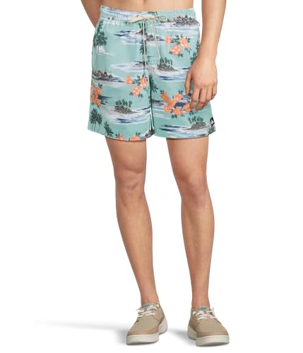 Quiksilver Everyday Mix 17 Nb Volley para hombre, Jade Gris, X-Large