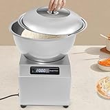 Hydravex Impastatrice Commerciale, impastatrice elettrica con Timer, impastatrice in Acciaio Inossidabile, per ripieno di Ravioli, Pasta, panetteria, Ristorante e Cucina Domestica 8kg immagine