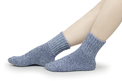 Image of BomKinta Boot Socks for Women Winter Solid Thick Warm Socks Cozy Crew Socks Christmas Gift