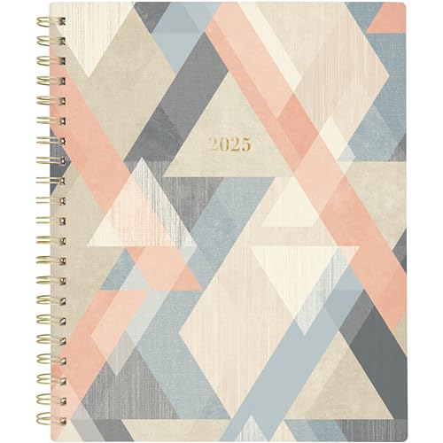 Agenda Cambridge 2025 hebdomadaire et mensuel, 8,5x11 pouces, format grand