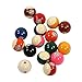 Keenso Billiard Balls Resin Billiards BallsBilliards Balls Replacement, Billiard Ball Set Strong Practicability Better Color Saturation 5.72cm Ergonomic 5.72cm Pool Setfor