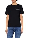 we are replay lederjacke LIGHT COTTON JERSEY Replay Damen W3232F T-Shirt, 098 Black, S