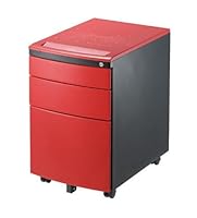 Algopix Similar Product 10 - The Hudson 3Drawer Metal Mobile File