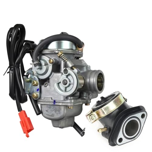 GY6 125cc 150cc XN[^[ ATV 4Xg[N 24mm I[goCp PD24J Lu^[ `[N oCNp Lu^[(GY6-B)
