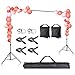 AW 8.5' x 10' Adjustable Photography Background Backdrop Stand Support Crossbar Aluminum Alloy Carry Bag Kit Studio
