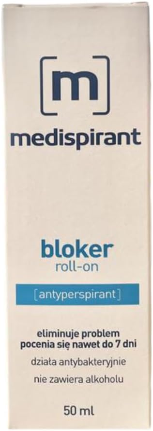 MEDISPIRANT - 50 ml - eliminates The Problem of Sweating Effectively and for a Long time.