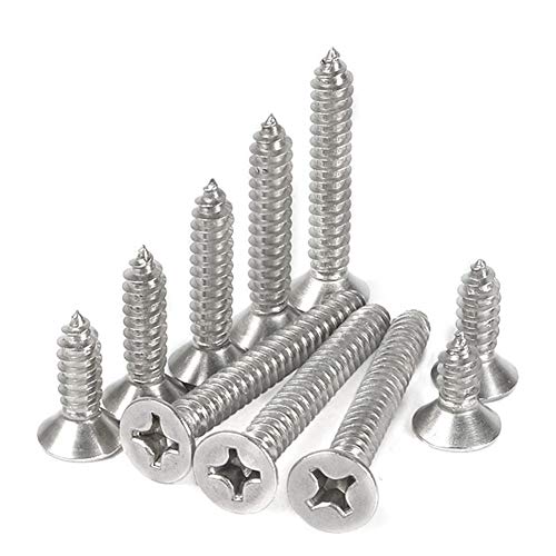 Vis taraudeuse M4 cruciforme inox 304 pour fixer sans tarauder lot de 10x35mm