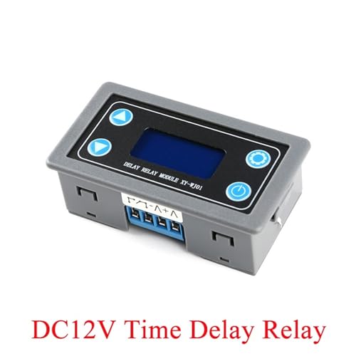Relé de retardo de tiempo digital LED para automatizar la iluminación del hogar con DC12V 2