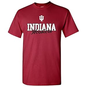 AS17 – Indiana Hoosiers Fresh Script T Shirt – 2X-Large – Cardinal