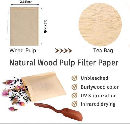 Shelling Home Disposable Tea Filter Bags