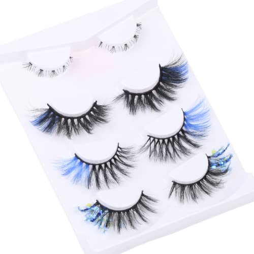 Color Kit Lashes (Blue) #TOP3