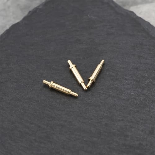 Be In Your Mind 100 Stück 9,5 mm Stromprüfspitzen, Pogo-Pins, Steckverbinder, 24 V Gleichstrom, 1,5 A, für Mobiltelefone, Kommunikation, Automobil