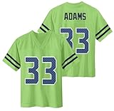 Jamal Adams Seattle Seahawks #33 Neon Green Kids Youth 8-20 Color Rush Player Jersey (8)