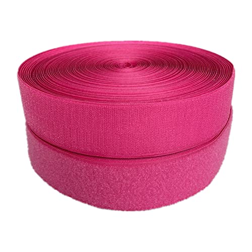 Bande auto-agrippante cousue 25mm ruban fixation non adhésif vêtement