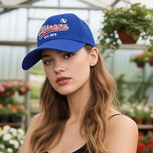 Classic Vintage Embroidered Fashionable Baseball Cap for Men Women Teenager Cap City Hat Adjustable with Gift Box