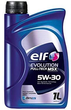 6 Litri Olio Motore Sintetico ELF EVOLUTION FULL-TECH MSX 5W30