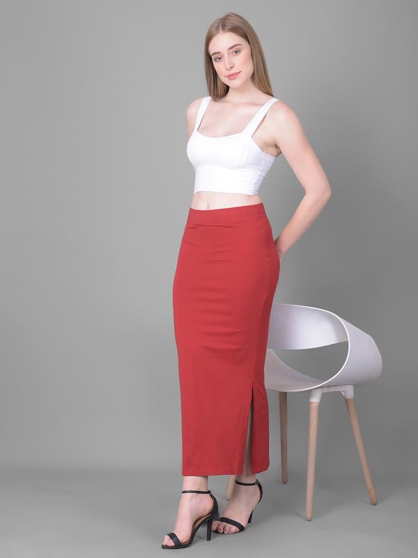 Image of Comfort Lady Women Cotton Blend Saree Shapewear /Saree Shapers Underskirt /Saree Petticoat