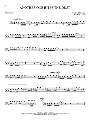 image for Hal Leonard 50 Pop Songs for Kids Trombone Sheet Music Songbook | Easy