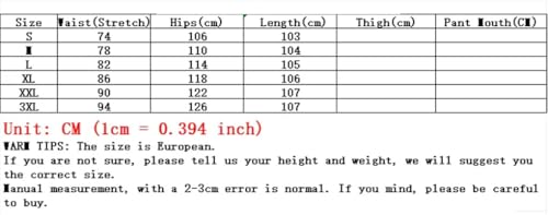 Mens Denim Pants High Waist Wide Leg Vintage Classic Loose Casual Denim Pants4