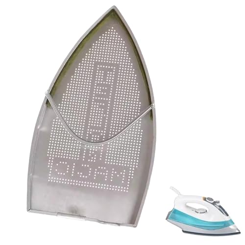Protector de Placa de Planchado,Protector de Placa de Hierro Antiadherente,Cubierta de Aluminio para Zapatos de Hierro,Suela Protectora para Plancha,228 * 123 mm para planchar y proteger telas y ropa
