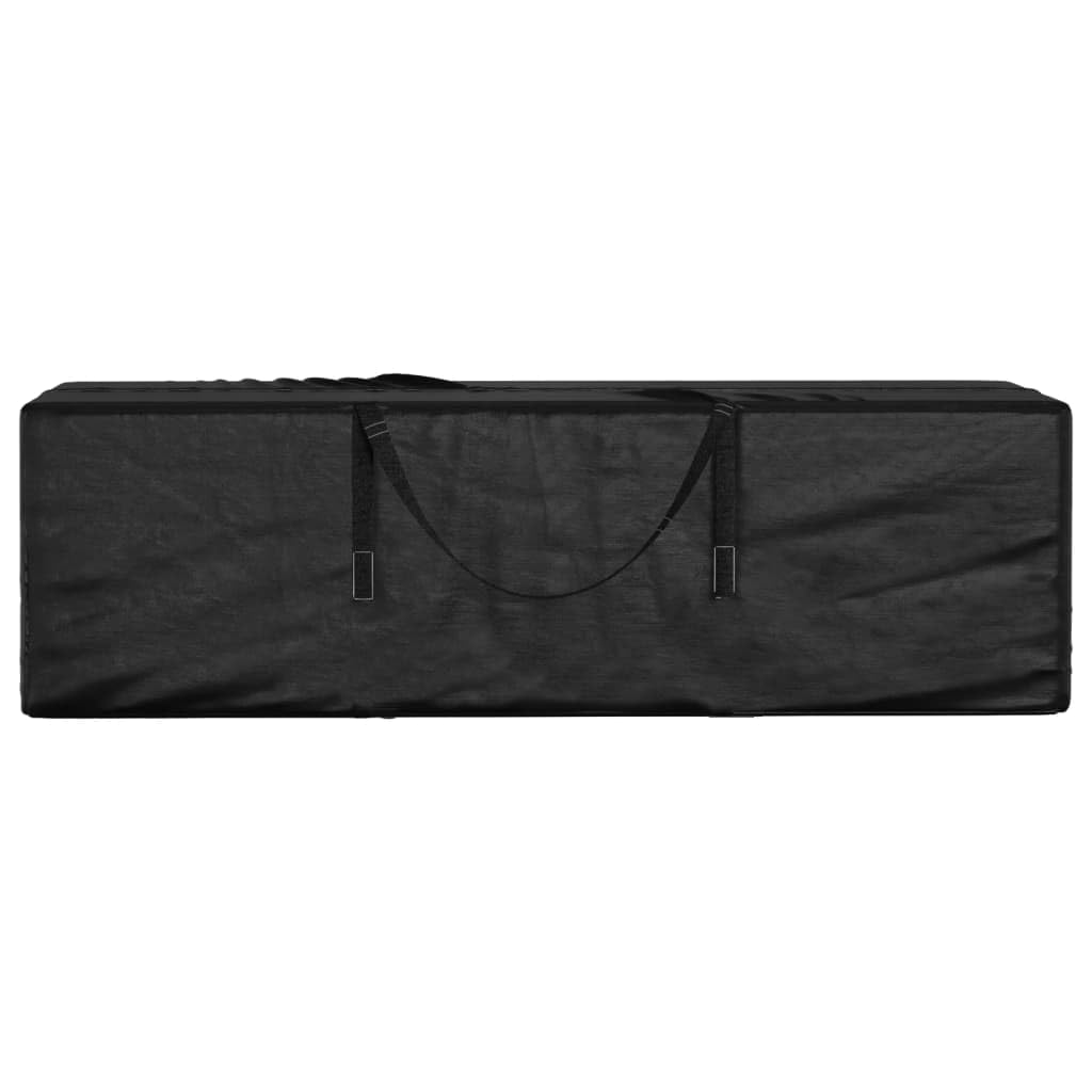 Borsa per cuscino da giardino, 135 x 40 x 55 cm, impermeabile, resistente ai raggi UV, in polietilene robusto per terrazze ed esterni