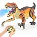 Produktbild Ferngesteuerter Dino Geschenk für Kinder, RC T-rex Dinosaurier Spielzeug Elektrischer Prähistorische Kreaturen, Weihnachts- und Geburtstagsgeschenke für Jungen im Alter von 3-15 Jahren (Braun)
