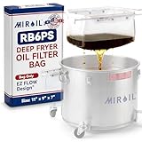 Miroil RB6PS Part 12852 EZ Flow Fryer Filter Bag, No Frame Included