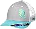 ARIAT Women's Offset Chief Mesh Snap Back Cap, Turquoise, One Size