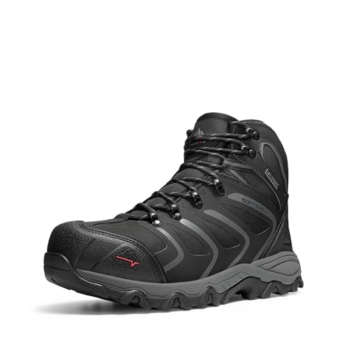 NORTIV 8 Steel Toe Waterproof Work Boots