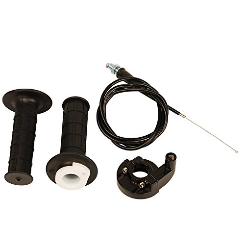 HIFROM Handle Bar Throttle Grips Grip Cable for 97cc 2.8hp