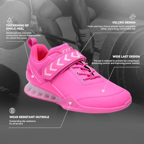 CASTIRON LIFT IronLifter 2 Women's Lifting Shoes, Wide Toe Box, 1.4in Heel by CASTIRON LIFT - Used condition - Image 3