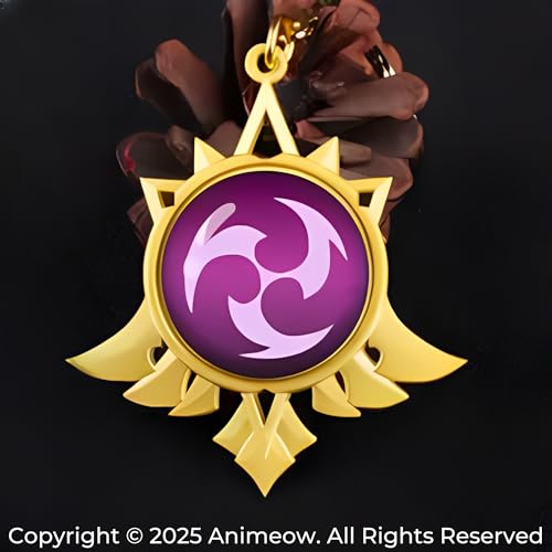 Animeow Anime Keychains Genshin Vision: Electro - Image 3