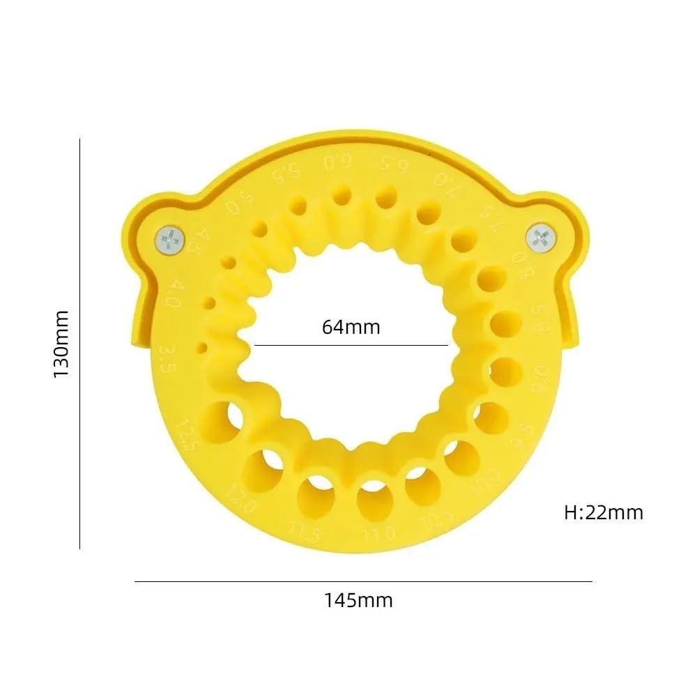 Portable Drill Bit Sharpener - Multi-Specification Drill Grinding Tool with Fixed Bracket for Precision Sharpening