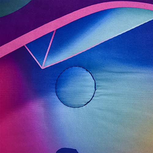 Aimuan Gaming Comforter Sets For Boys Kids Bedding Sets Video Games Console Action Buttons Novelty Colorful Game Gamepad Controller Modern Gamer Room Decor Home Quilt Set (Twin, Purple) #TOP6