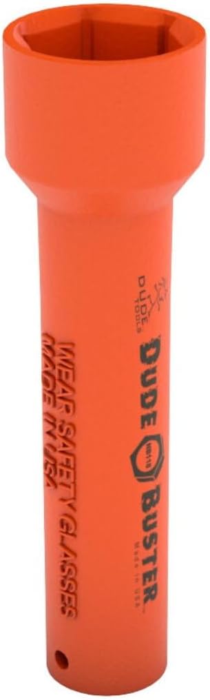 NB118 Nut Buster Socket 1-11/16" High Impact Deep Socket with 1/2" Drive and 7" Bolt travel Length (for 1-1/8" bolt or stud)