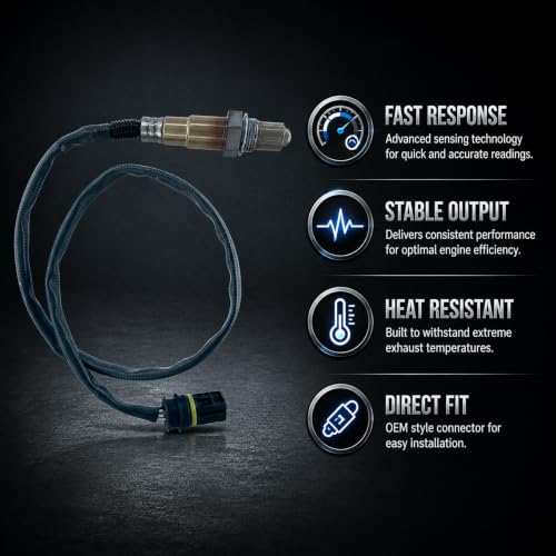 Sensor de oxígeno delantero superior para Mercedes-Benz miniatura 5